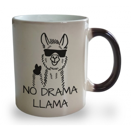 Blogerski kubek magiczny No drama Llama